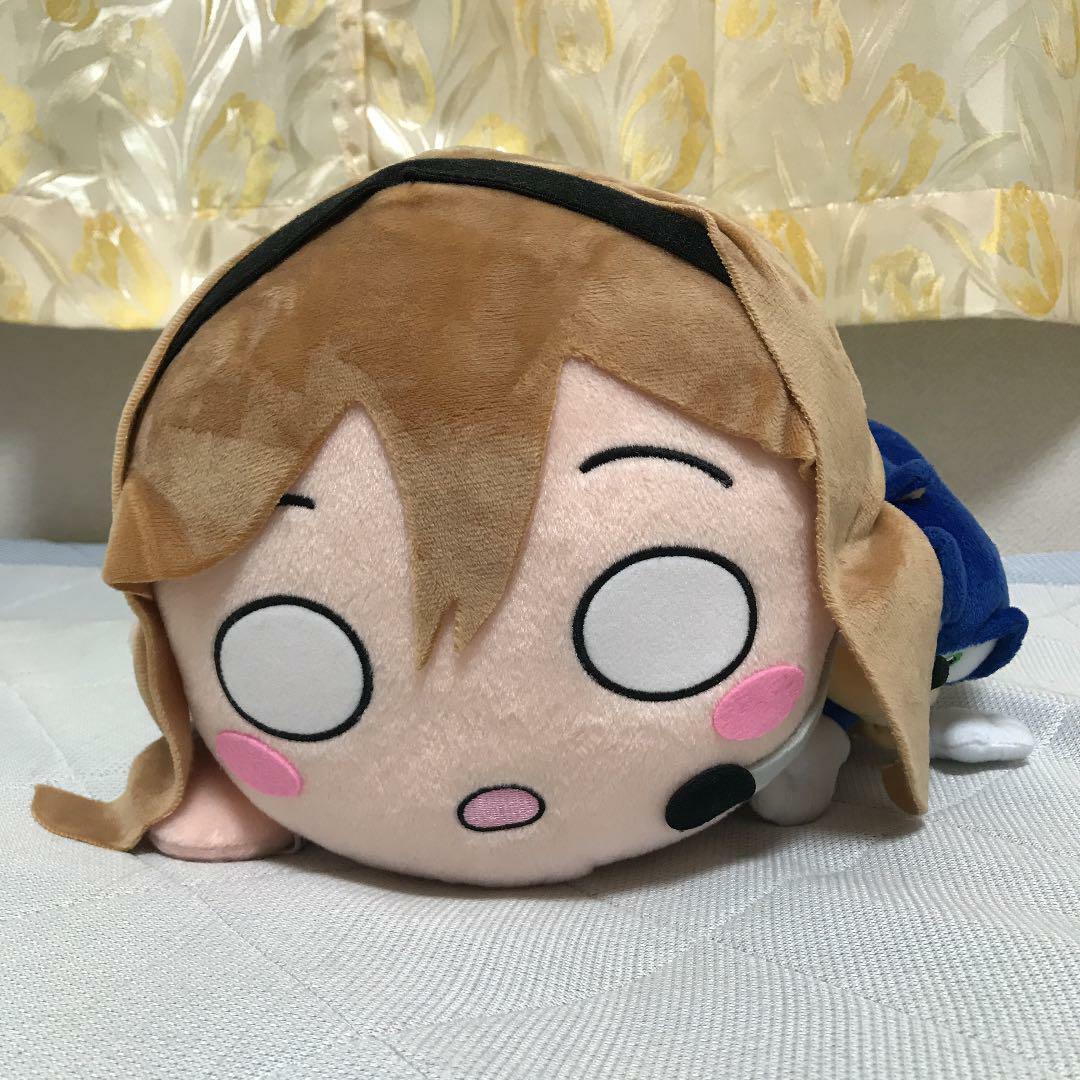 Love Live Sunshine Rin Hoshizora Sonic Hyper Jumbo Nesoberi Big Plush Doll  Japan