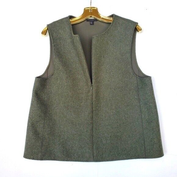 COS Wool Vest Zip Front NWOT Size 10 Neutral Minimalist | eBay COS Wool Vest Zip Front NWOT Size 10 Neutral Minimalist | eBay