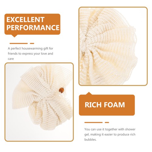 2 Pcs Badekugel Aus Sisal Körperpeeling Scrubber Duschpeelenteil - Bild 7 von 12