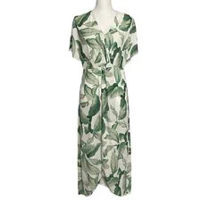 Show Me Your MuMu Get Twisted Maxi Dress in Palmtini NWT