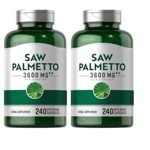 Saw Palmetto 3600 мг 2x240 капсул без глютена/без сои/без консервантов