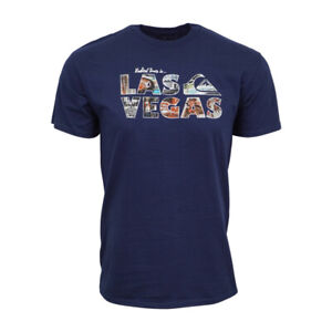  QUIKSILVER  MENS RADICAL LAS  VEGAS  T SHIRT NAVY eBay