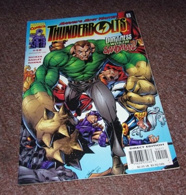 THUNDERBOLTS # 40 : MARVEL COMICS : FABIAN NICIEZA / MARK BAGLEY