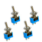 ✅4x Ein Aus Mini Kippschalter 2 Position Schalter On Off DIY AC 12V 6A 2Pin 250V
