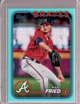 MAX FRIED 2024 Topps Series 1 Aqua Parallel #146