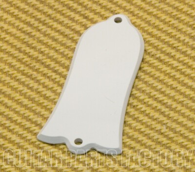 PG-9485-W 1-ply White Bell Guitar Truss Rod Cover to Fit Gibson Guitar/Bass