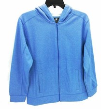 Starter Boys Blue Hooded Jacket Size Large