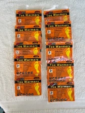 Lot of "8" Jobsite Toe Warmers "5" plus Hours New