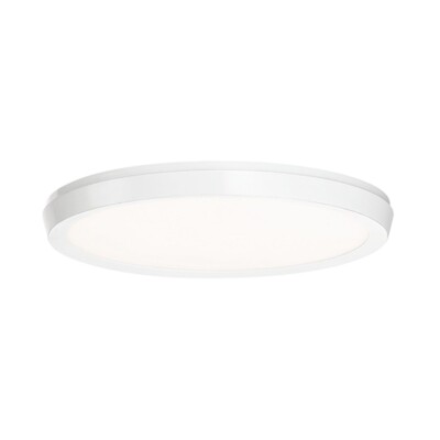 Modern Forms Argo 1Lt 11'' LED Round Flush 3-CCT/3500K, White - FM-4211-35-WT