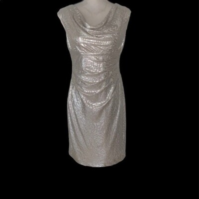 Lauren Ralph Lauren gold dress from Bloomingdales | eBay