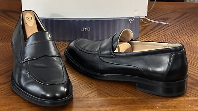 Bally Amos Black Leather Loafers Shoes Styleflex Soles Italy BALLY AMOS STYLEFLEX BLACK LEATHER LOGO CLASSIC PENNY  main image 3