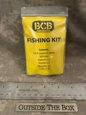 Emergency/Survival: BCB Liferaft Fishing Kit, Ultralight, Pocket Sized, Compact