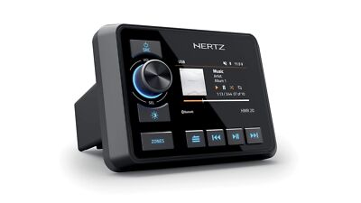 Hertz HMR 20 3'' Color Marine Digital Media Receiver with 2-Zone Audio Control