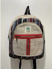 Mini Hemp Backpack | Eco Friendly | Boho Hippie | Unisex