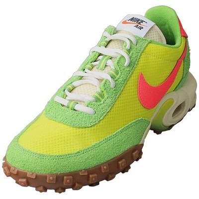 Nike Air Max Waffle Sp 2 Mens Fashion Sneakers in Yellow Green - 10.5 US