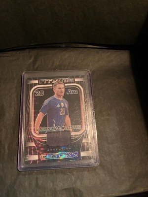 2023-24 ALEXIS MAC ALLISTER 26/49 PATCH PANINI OBSIDIAN ATOMIC ARGENTINA 
