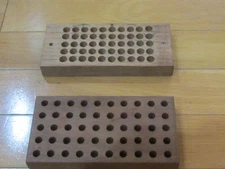 Loading Blocks! LOT OF 2! Exc. Cond! Fits 9mm & 32ACP Cases & Others! COOL!