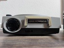 Kodak Ektagraphic B-2 Slide Projector w/ Lens Case 2 Remotes Untested