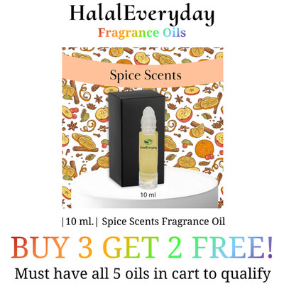 Spice Fragrance Oil Scents Roll-ons 1/3 oz. Gift Box Included