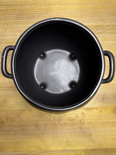 Rae Dunn "Witch’s Brew" Black Cauldron FOOD SAFE Rare HTF Spooky Decor - Picture 4 of 11