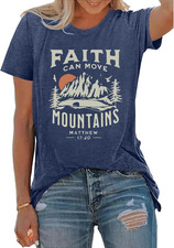 Women Graphic T-Shirts Cute Tees Summer Causal Tops