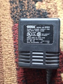 SEGA Genesis 32x Console + OEM AC Adapter + OEM RF Adapter & Video Cable TESTED