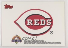 2001 Topps Opening Day Team Stickers Cincinnati Reds Team 1s3