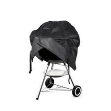 18 inch Grill Cover for Round Grill Cover Waterproof 600D Heavy Duty Outdoor ...