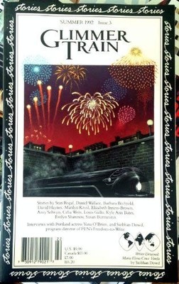 GLIMMER TRAIN STORIES: SUMMER 1992: ISSUE 3 By Susan Burmeister-brown & Linda