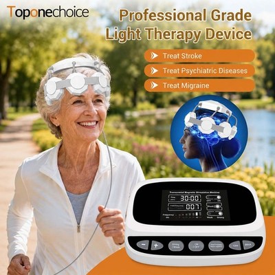 Brain Wellness Magnetic Device r.T.M.S System for Relaxation Sleep Improvement