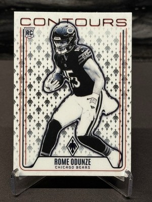 2024 Panini Phoenix - Contours Rome Odunze (RC) CHICAGO BEARS