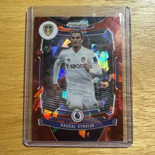 2020-21 Panini Prizm Premier League Pascal Struijk No. 214 red ice