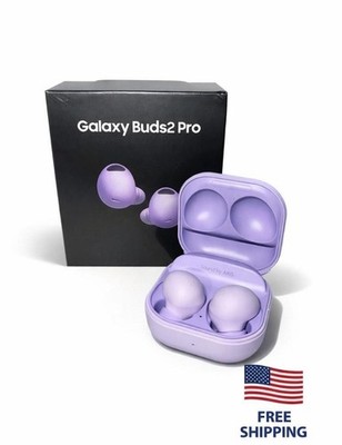 Galaxy Buds2 パープル Galaxy Buds2 Pro - Bora Purple Wireless Noise Cancelling Earbuds