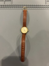 Acqua Indiglo Quartz Watch Brown Leather Band...