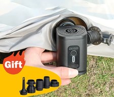 Mini Electric Air Pump USB Rechargeable Inflate Deflate Camping Bed Mattress