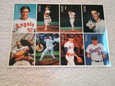 Nolan Ryan 1992 Mother’s Cookies Uncut Baseball  Cards No Hitters Set  of 8 NEW