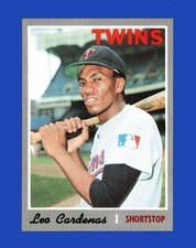 1970 Topps Set-Break #245 Leo Cardenas NM-MT OR BETTER *GMCARDS*