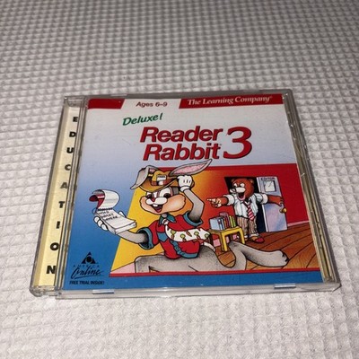 Reader Rabbit 3 Deluxe PC Game The Learning Company Windows 1.11 Macintosh 1.01