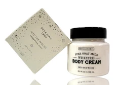 Beekman 1802 Goat Milk Whipped Body Cream 8 oz. Into the Woods Fall Scent - New