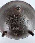 Small Wagner Ware Sidney O Footed Cast Iron Pot Cauldron- Salesman Sample Toy