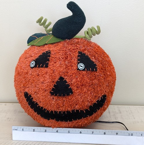 Hallmark Light Up Fiber Optic All Over Glow Jack-O’-Lantern Halloween Pumpkin - Bild 7 von 17