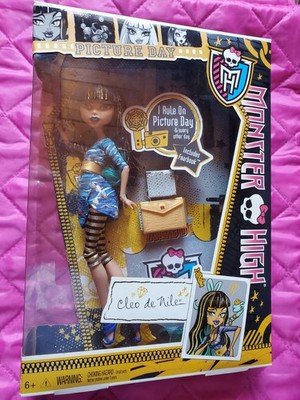 MONSTER HIGH PICTURE DAY CLEO DE NILE NIB