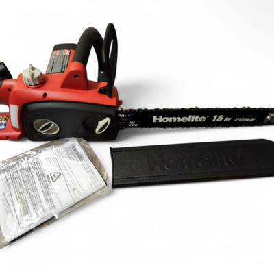 Brand New Homelite 16 in. 12 Amp Electric Chainsaw, Free Shipping 
