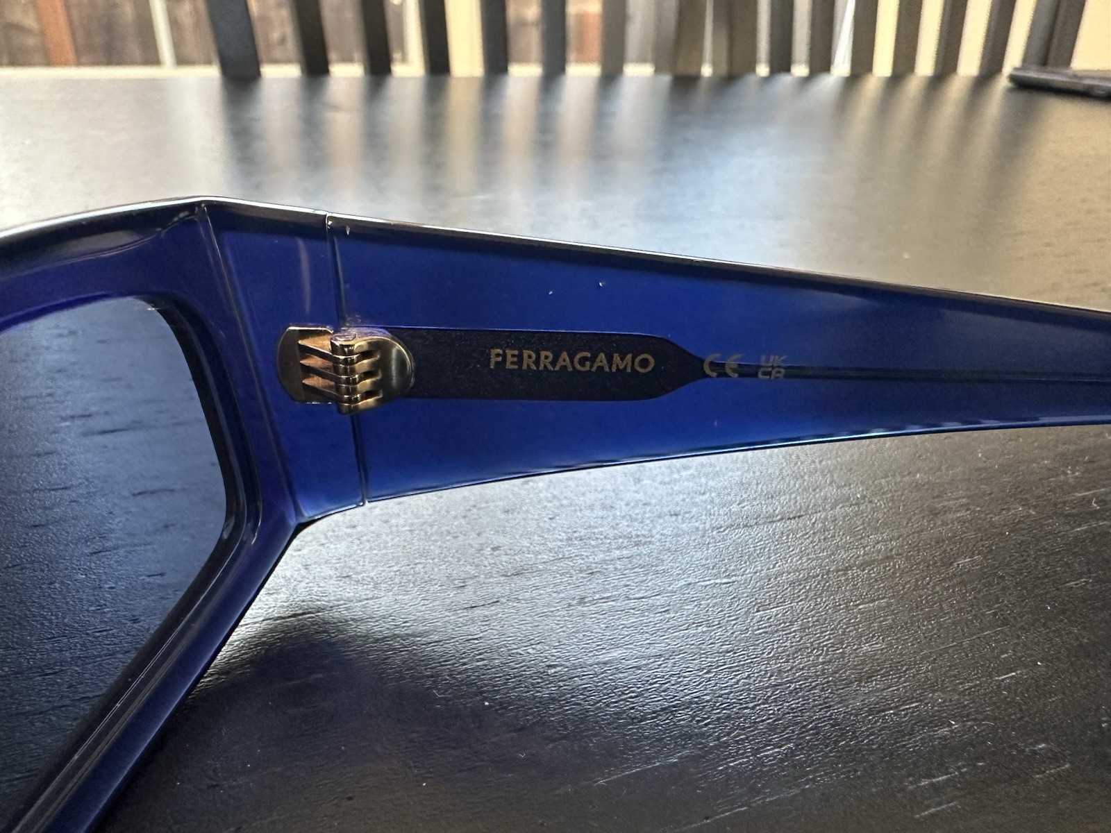 Ferragamo Men's Chunky Rectangular Sunglasses w/ … - image 9