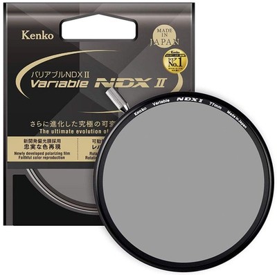 Kenko Variable NDX II Variable ND Filter NDX II 77mm ND2.5-ND450 Abmontierbar