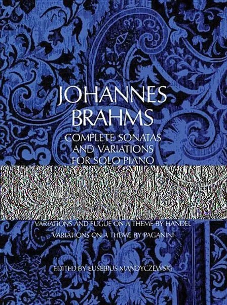 Complete Sonatas And Variations for Solo Piano | Johannes Brahms | Englisch-image