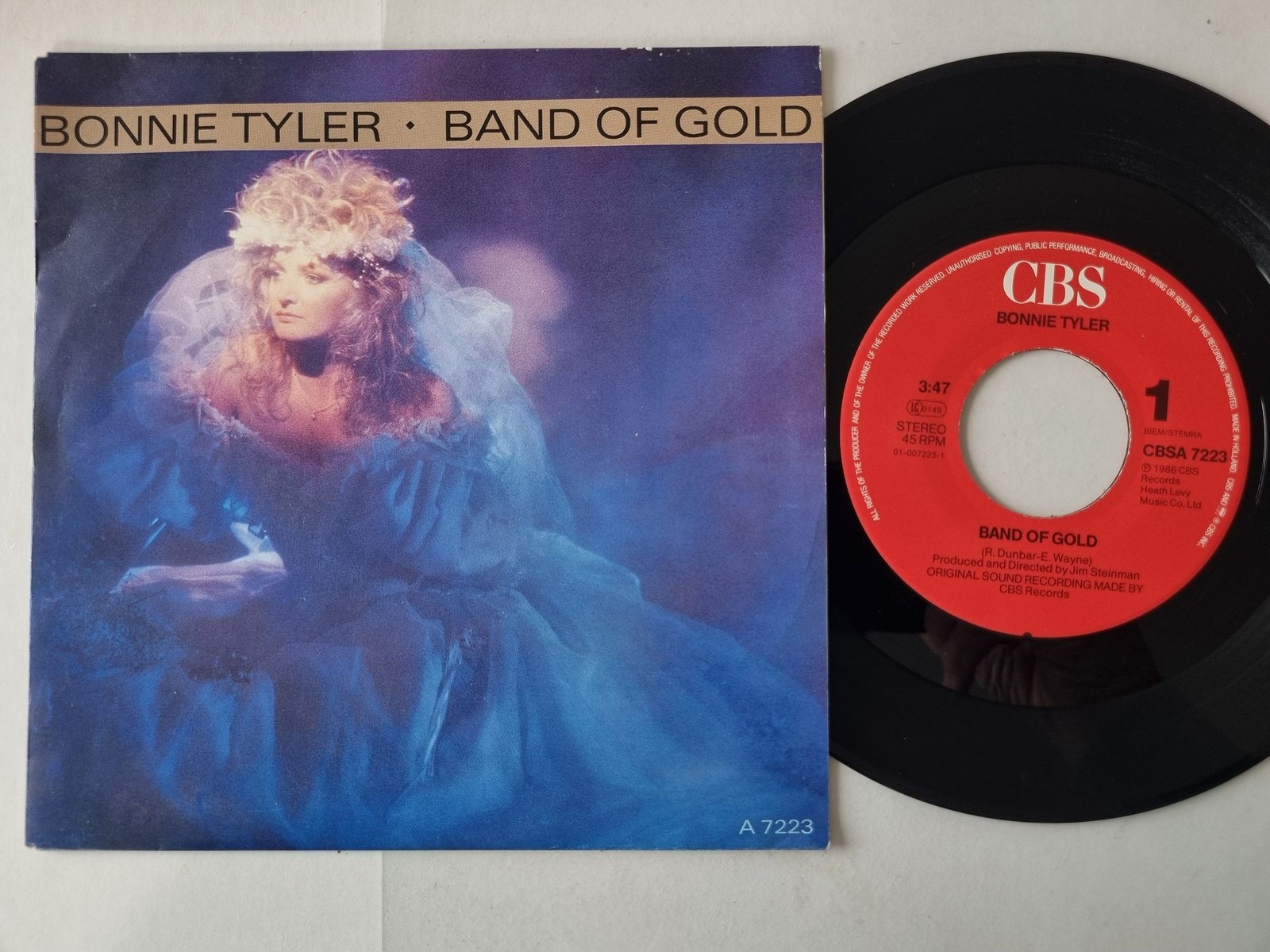 Bonnie Tyler - Band Of Gold 7'' Vinyl Holland