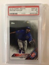 PSA 6 2016 Topps Update #US137 Dexter Fowler Cubs