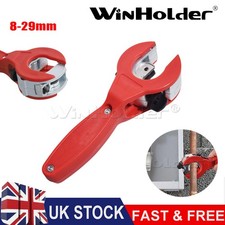 Ratcheting Tubing Cutter Tool Copper Ratchet Tube, Tube Cutter 8-29mm Pipe Red