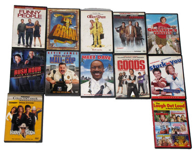 Lot 12 Rush Hour Life of Brian Office Space Pineapple Express Comedy Movie DVDs